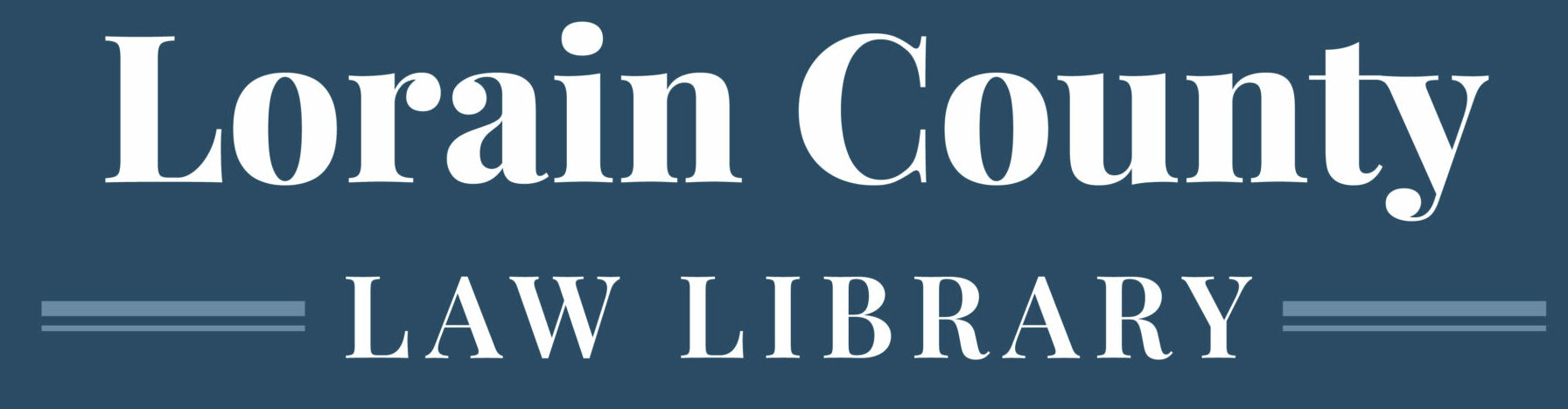 lorain county law library logo